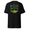 Happy St Patricks Day T unisex 100% cotton classic tee with taped neck and double seam hem