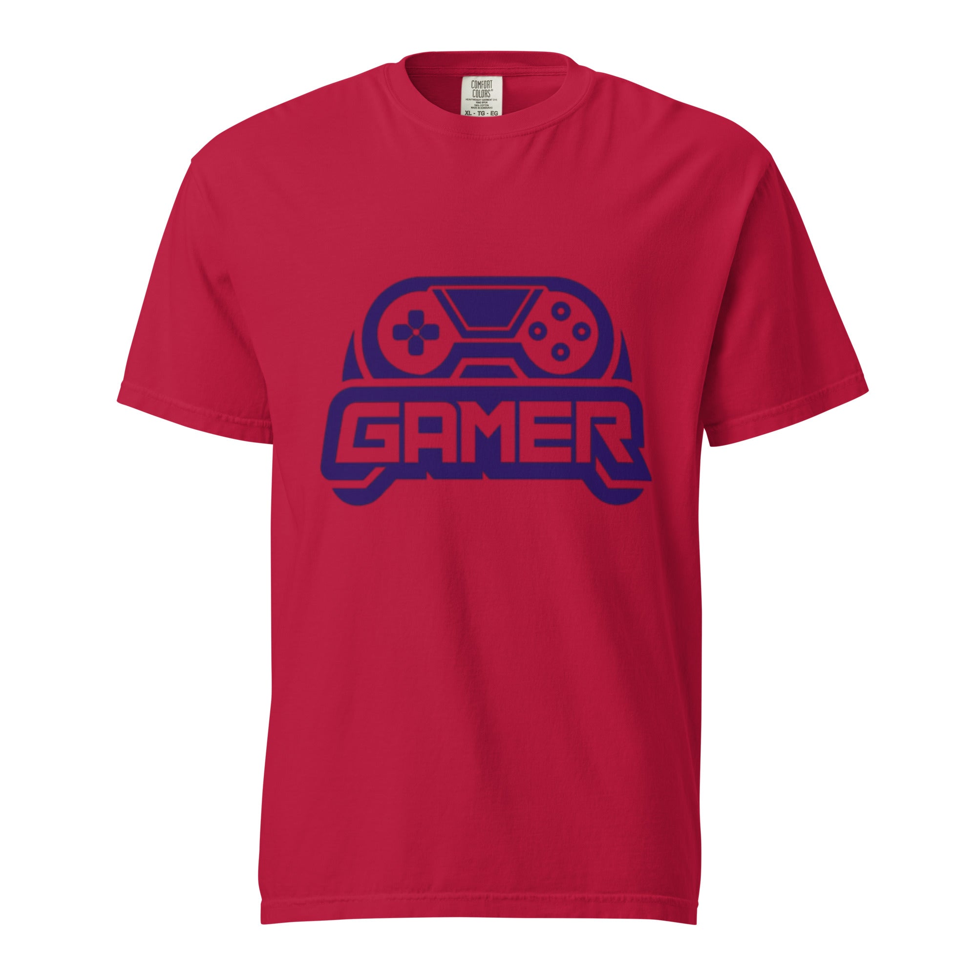 'I'm a Gamer' unisex heavyweight garment-dyed t-shirt with bold front text relaxed fit and soft broken-in look
